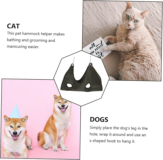 1pc Cat Dog Beauty Bed Pet Grooming Hammock Nail Trimming Assistant Pet Beauty Tool Helper