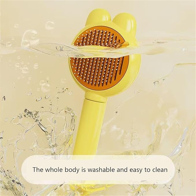 Lovely Shape Pet Comb Deshedding Brush with Easy Function Pet Grooming Accessory Hair Tool Deshedding Brush for Dog Cats