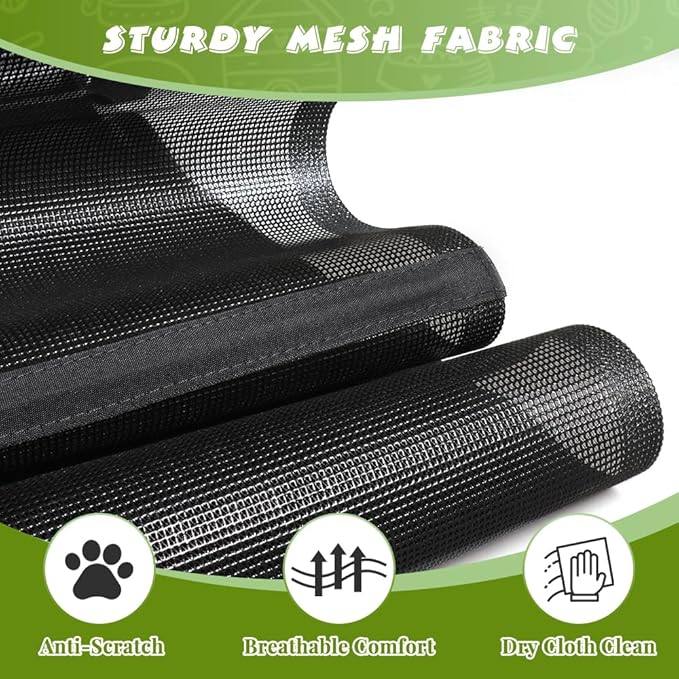 47" Extra Tall Retractable Baby Gates, Extends to 71" Wide, ExtraTall Retractable Safety Gate with Reinforced Strips, Retractable Tall Dog Gates for Doorways Mesh Baby Pet Gates Indoor, Black