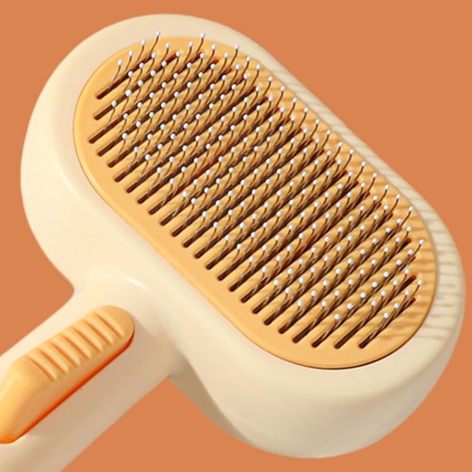 Pet Grooming Comb For Dogs And Cats Gentle Detangling Deshedding Hair Brush Double Side Pet Grooming For Home Use Cats Shedding