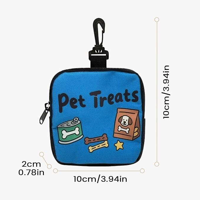Dog Treat Pouch,Lightweight Pet Supplies | Dog Treat Waist Pouches for Training,for Walking Outdoor Camping Travel Vacation Hiking Adventure