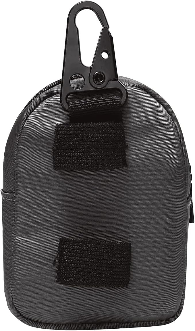Petmolico Dog Poop Bag Holder Treat Pouch for Dog Leash, Dog Waste Bag Dispenser Treats Storage Holder Training Pouch with Clip, Deep Gray