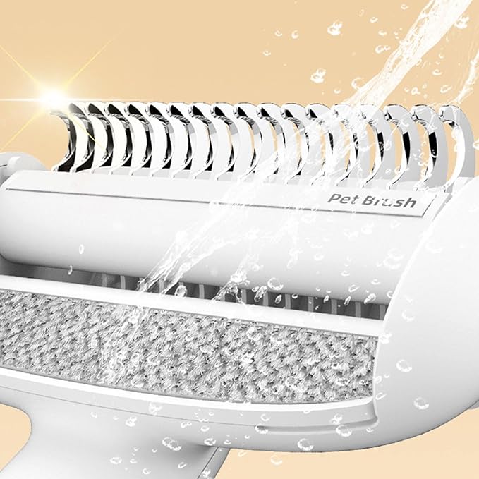 Canine Cats Grooming Brush Safely Remove Tangles Shedding Hair Remover Soft Rounded Edges Long Short Coat Care PET Shedding Comb