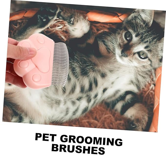 Reusable Dog Brush Indoor Dog Brush Cat Hair Remover Pet Grooming Comb Set