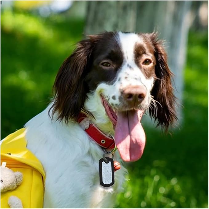 80pcs Dog Tag Silicone Style Pet ID Protective Cover Pet Supply