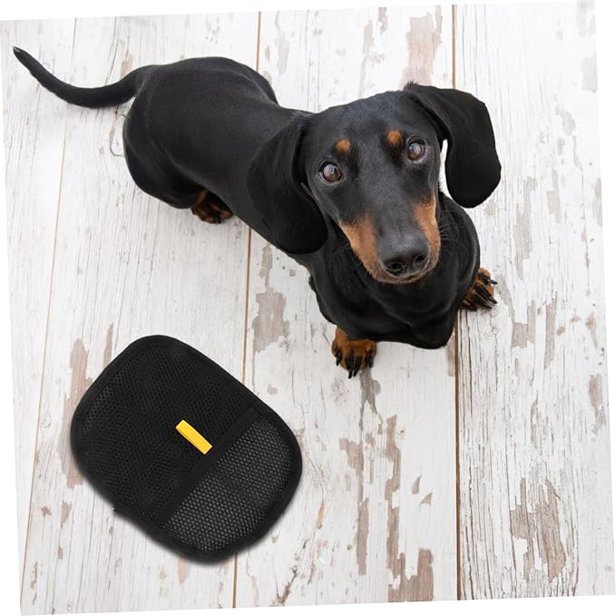2pcs Double-Sided Pet Grooming Glove for Cats and Dogs Efficient Hair Remover Mitt Innovative Adhesion Technology for Easy Shedding and Bathing Cleanup