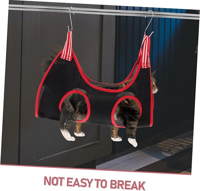 TOYANDONA Grooming Hammock for Pets Breathable Nail Trimming Sling for Dogs and Cats Foldable Design Easy to Clean Comfortable and Durable Grooming Tool