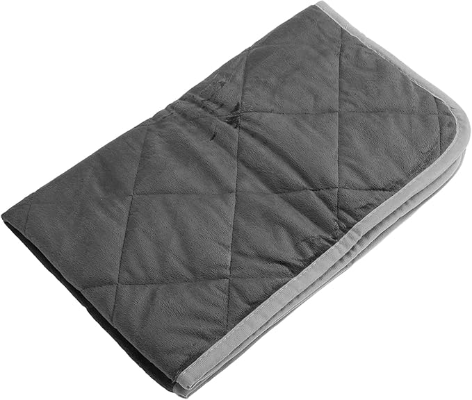 HEEPDD Pet Heating Pad, Pad for Indoor Outdoor Pets, Polyester Fleece Material, Ideal for Dogs and Cats Pet Heating, Self Warming Reusable Nan Dog Supplies (L)
