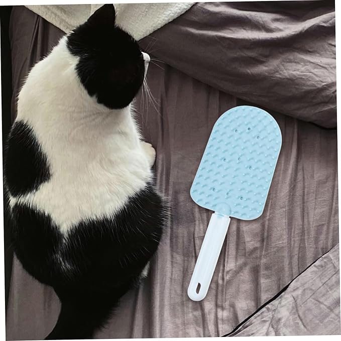 YARNOW 3pcs Cat Grooming Brush for Haired Cats Dual-sided Deshedding Matted Hair Easy to Comfortable Grip for Indoor Grooming Needs