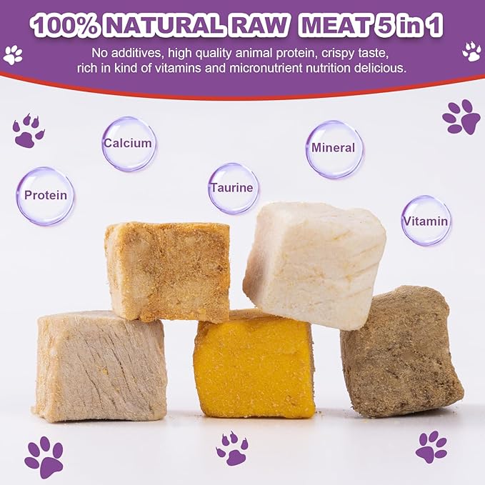 Dylan's cabin Cat Dog Food Chicken Breast and 5 in 1 Meat
