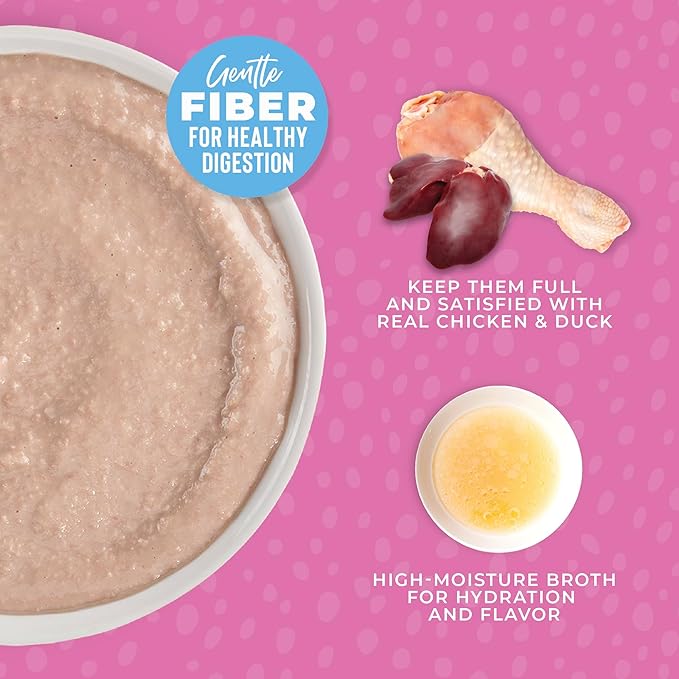 Tiki Cat Baby Mousse Wet Cat Food, Chicken, Duck & Duck Liver, 2.4 oz. Pouch (12 Count)