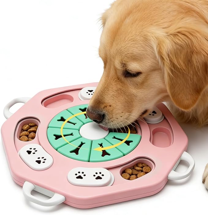 Dog Puzzle Toy Training Boredom Interactive Feeding Slow Food Tray Pet Feeding Supply