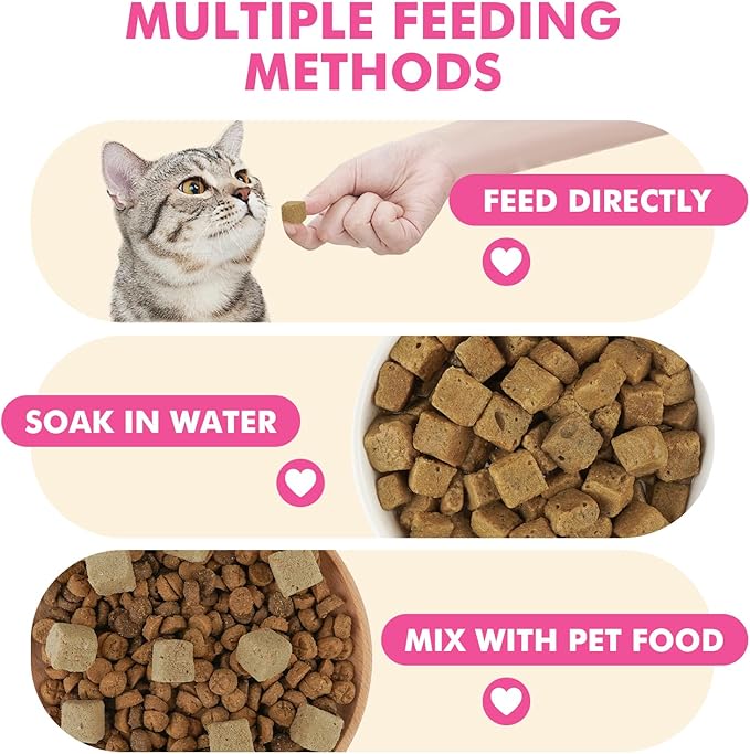 Freeze Dried Dog & Cat Treats – Single Ingredient Chicken Liver, High Protein Training Treats & Food Topper, 6 oz