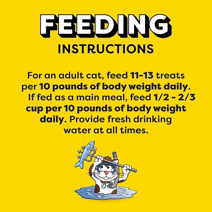 Temptations Cat Treats Classic Crunchy and Soft Cat Treats, Tempting Tuna Flavor, 16 oz. Tub