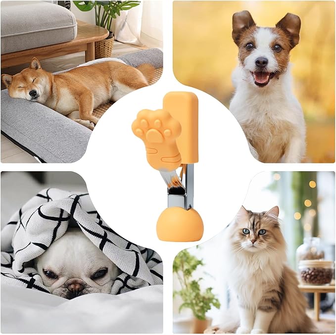 Pet Nail Clippers | Cat Toenail Grooming Tool - Cat Nail Clippers Cutter | for Pet Parents Animal Lovers Groomers Veterinary Clinics Home Salon Shelter Travel Caregivers Daily Routine