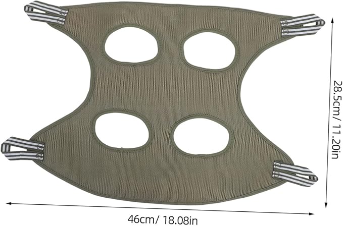 Cat and Dog Grooming Hammock Pet Grooming Leash for Nail Clipping Space-Saving Wall Door Mount Suitable for Elegant Home Decor Addition