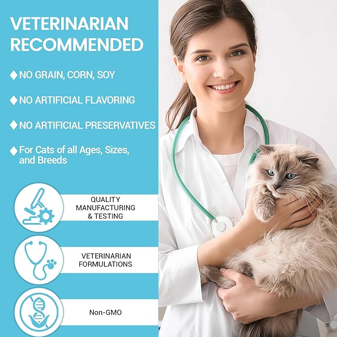 Recovery & Energy Support for Cats | Cat Appetite Stimulant & Hydration Supplement, Cat Electrolytes and Weight Gainer for Sick, Senior, Post-Surgery | Boosts Eating, Drinking&Strength in Weak Felines