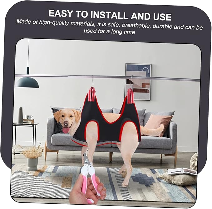 Nail Trimming Tools for Pets Cat Dog Grooming Hammock Pet Nail Trimming Harness Easy to Use