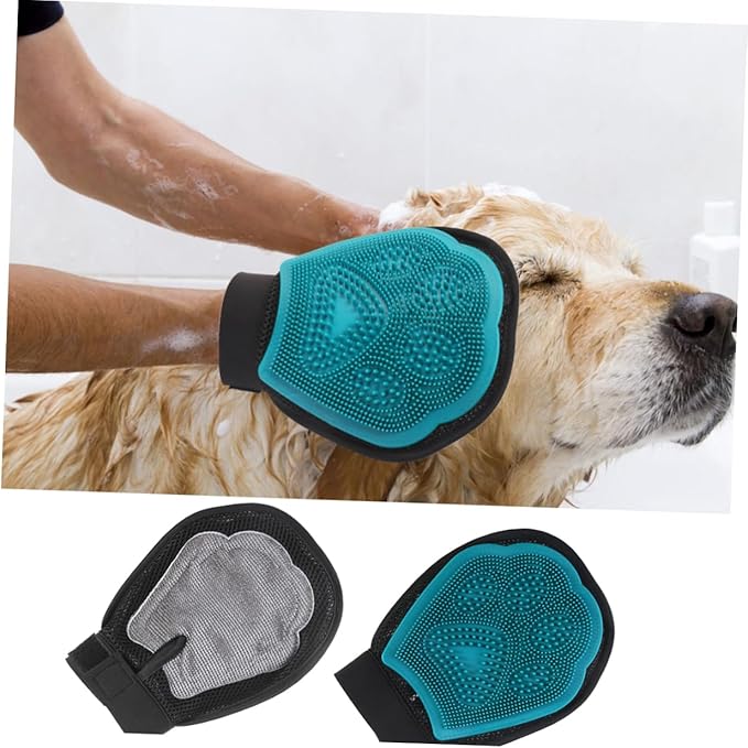 BESPORTBLE Pet Massage Glove for Cats Dogs Cat Grooming Supplies Care Glooming Glove