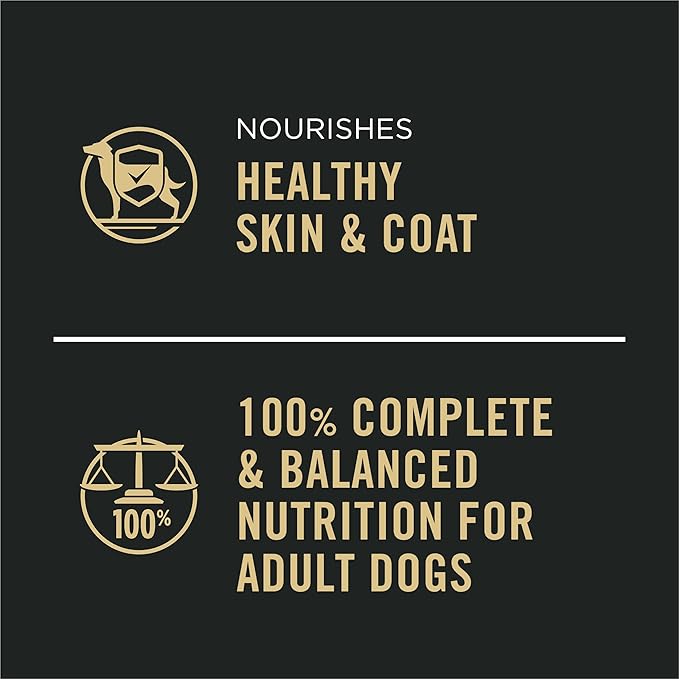 Purina Pro Plan Grain Free Complete Essentials Classic Pate Dog Food,Chicken and Carrots Entrée - 13 oz. Cans,(Pack of 24)