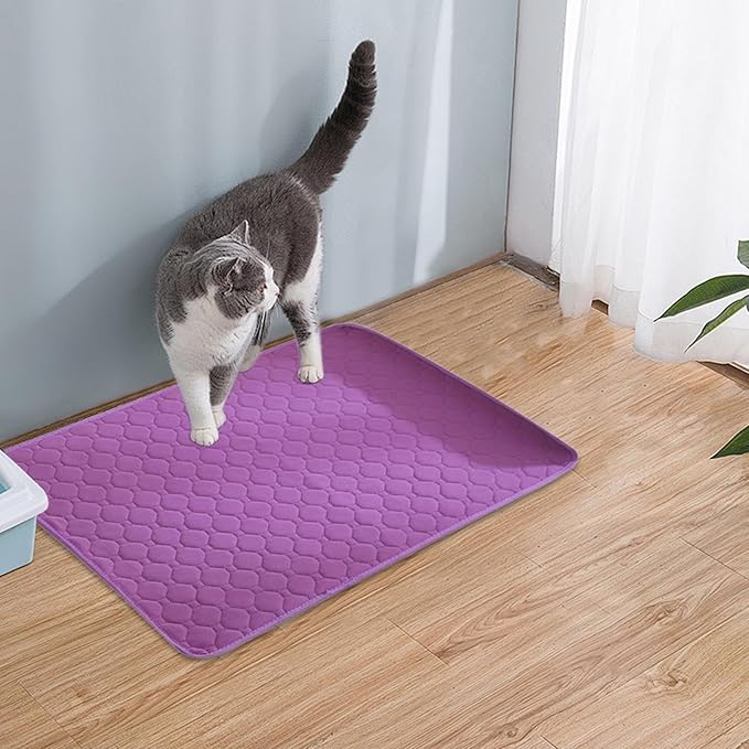 Washable PeePads,Absorbent Reusable Puppy Potty Pee Pads | Leakproof Pet Supplies Non-Slip Whelping Mats for All Breeds