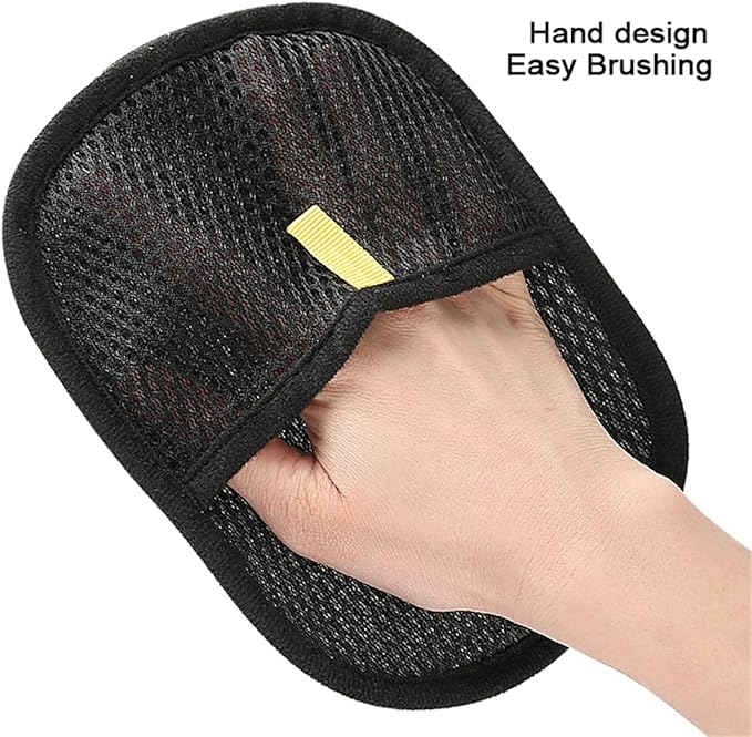 Pet Hair Removal Glove for Dogs & Cats, 1 Pack Electrostatic Pet Hair Remover Glove Tools, Reusable & Washable Magic Pet Grooming Gloves Brush Tool for Furniture, Bed, Couch, Carpet, Clothes, Car Seat