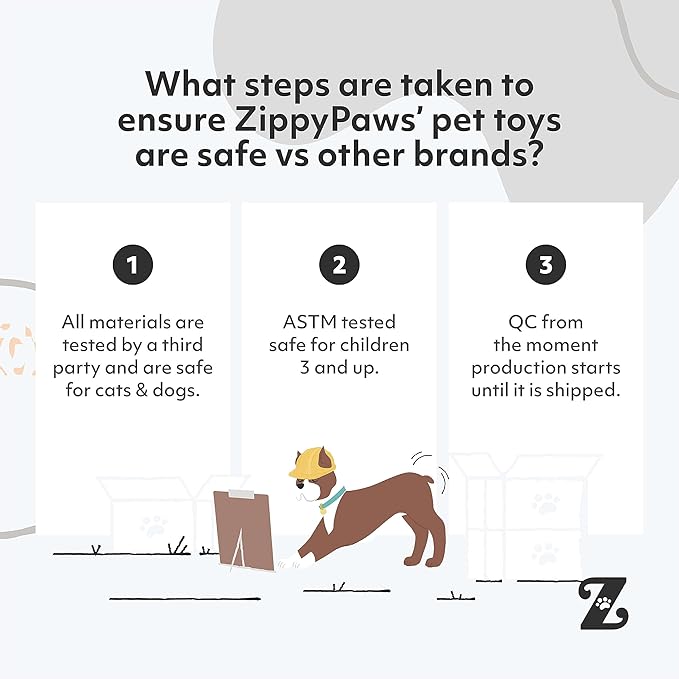 ZippyPaws Donutz - No Stuffing Dog Toys to Keep Them Busy, for Small and Medium Dogs, Squeaky Pet Toy for Boredom, Unstuffed Chew Toy, Soft Plush Puppy Products, Funny Food Toy - Rainbow Donut