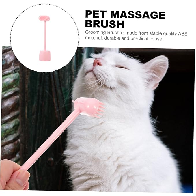 BESPORTBLE 3pcs Grooming Brush Cat Cleaning Brush Slicker for Dogs Cats Massage Tool Material Pet Accessory