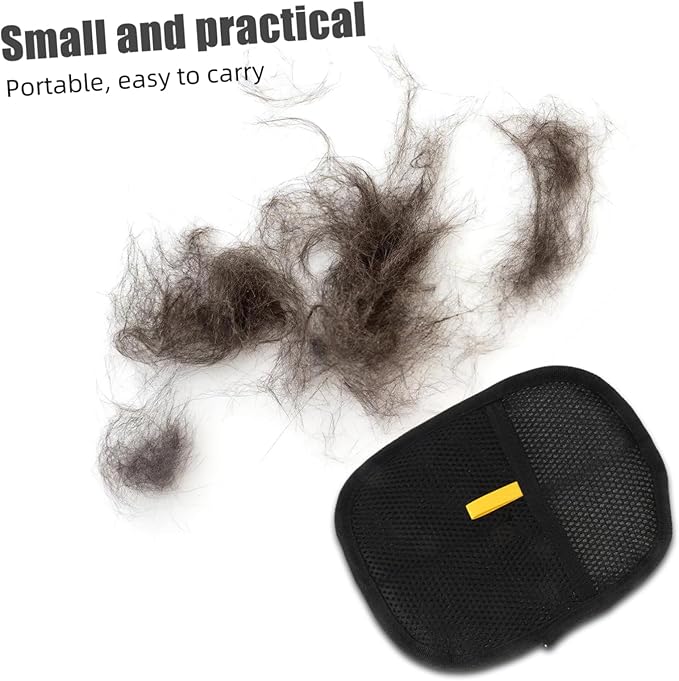 2pcs Double-Sided Pet Grooming Mitts Hair Removal Glove for Dogs and Cats Cat Grooming Tool Brush Pet Hair Remover Mitts for Easy Cleaning