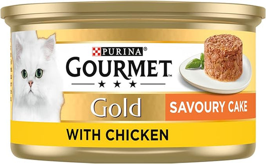 Gourmet Gold Wet Cat Adult Food, 85g (Pack of 12)