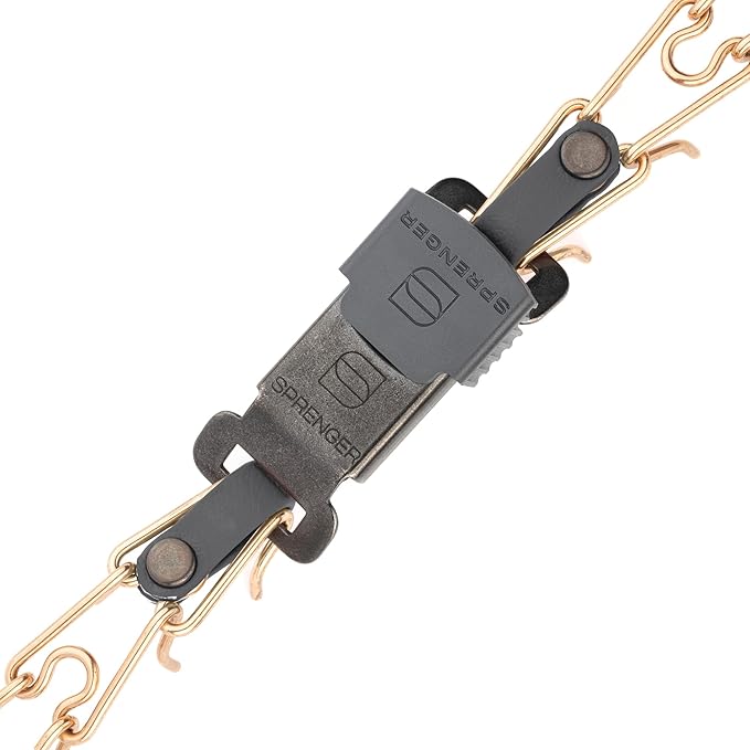 Herm Sprenger Curogan Dog Collar with Quick Release ClicLock Buckle and Biothane Insert Hypoallergenic Training Collar for Dogs Made in Germany (Black, 16in x 2.25mm(Neck Size up to 13-14in))