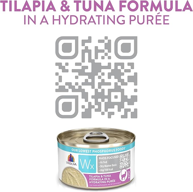 Weruva Wx Phos Focused Natural Wet Cat Food, Our Lowest Phosphorus Formulas