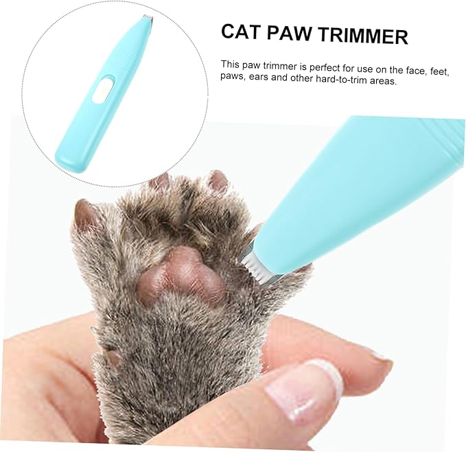 DECHOUS Professional Pet Hair Trimmer for Dogs Cats Dog Paw Shaver Cat Grooming Clippers Multifunctional Pet Shaver Easy to Use