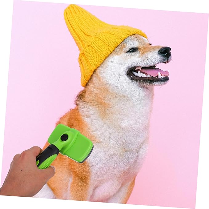 Yardwe Self- Pet Grooming Brush for Dogs and Cats Dog Brush for Shedding Pet Hair Comb