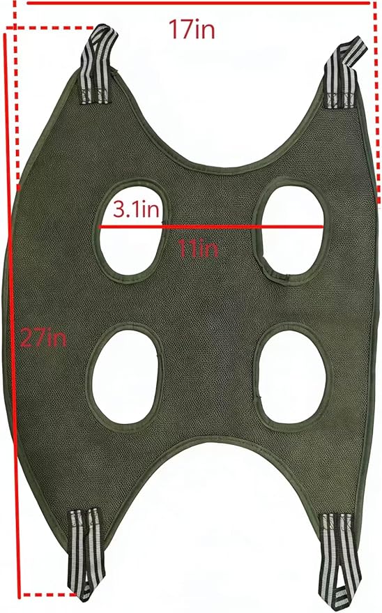 Cat Grooming Hammock, Anti Scratch and bite cat Bath Bag, can be Hung and Fixed, has Good Breathability, pet Nail Clippers, Nail Files, Suitable for Daily pet Care