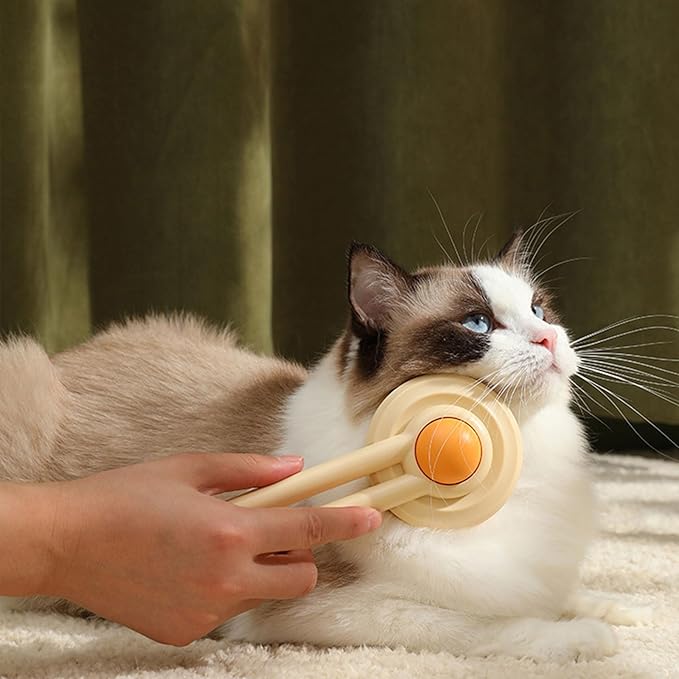 Cat Hair Comb Pet Cat Brush Pet Massage Brush Rub Hair Removal Combs For Dogs For Cat Pet Grooming Combs Bath Supplies Pet Cat Brush, Mint Green