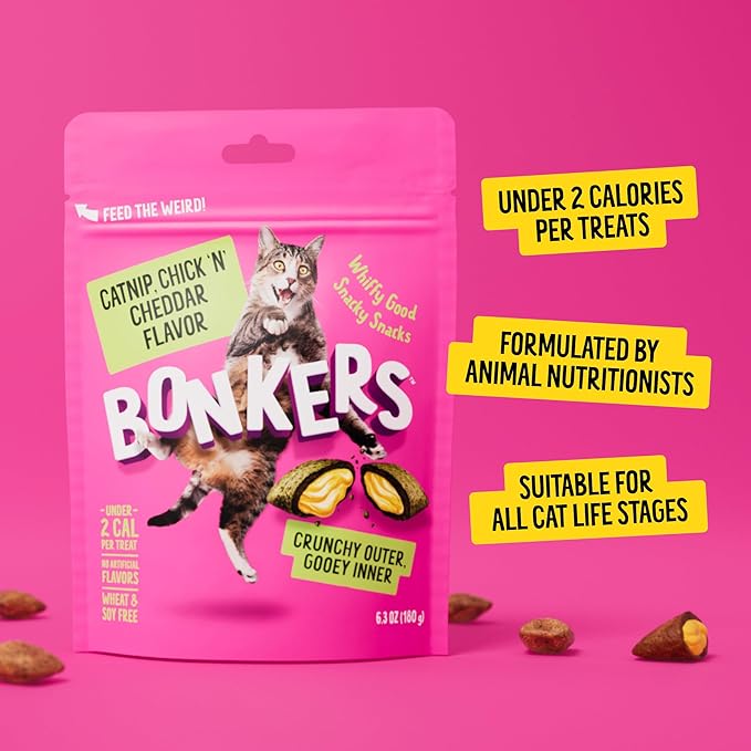 Bonkers Bites CAT Treats PAW Lickin Chicken 30 OZ