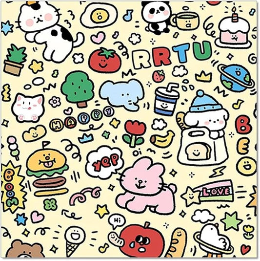 Self-Adherent Cat Grooming Wrap - Bite, Scratch, Escape Swaddle for Nail Clipping & Medicine Administration(Multi-Colored)