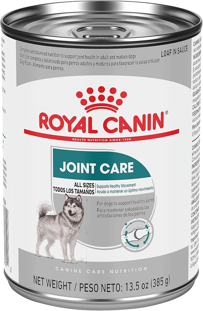 Royal Canin Canine Care Nutrition Joint Care Adult Loaf in Sauce Dog Food, 13.5 oz (Pack of 12)