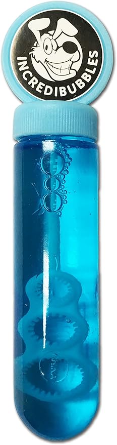 Pet Qwerks Incredibubbles Interactive Pet Toys - Long Lasting Edible Bubbles for Dogs & Cats - Peanut Butter Flavor - 38 ML, All Breed Sizes (Pack of 2)