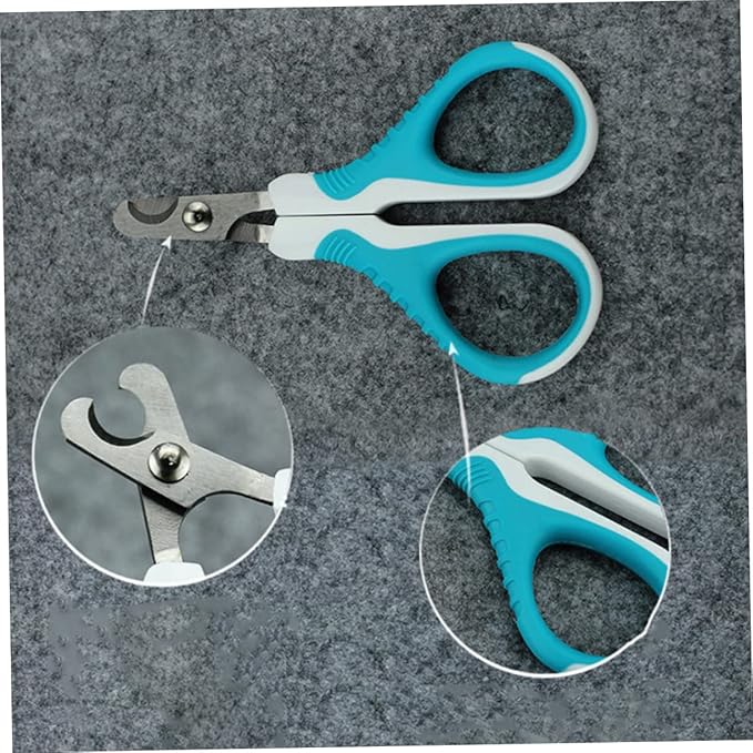BESPORTBLE Stainless Steel Pet Nail Clipper for Dogs and Cats Ergonomic Design to Use Portable Grooming Tool for Care Sky-