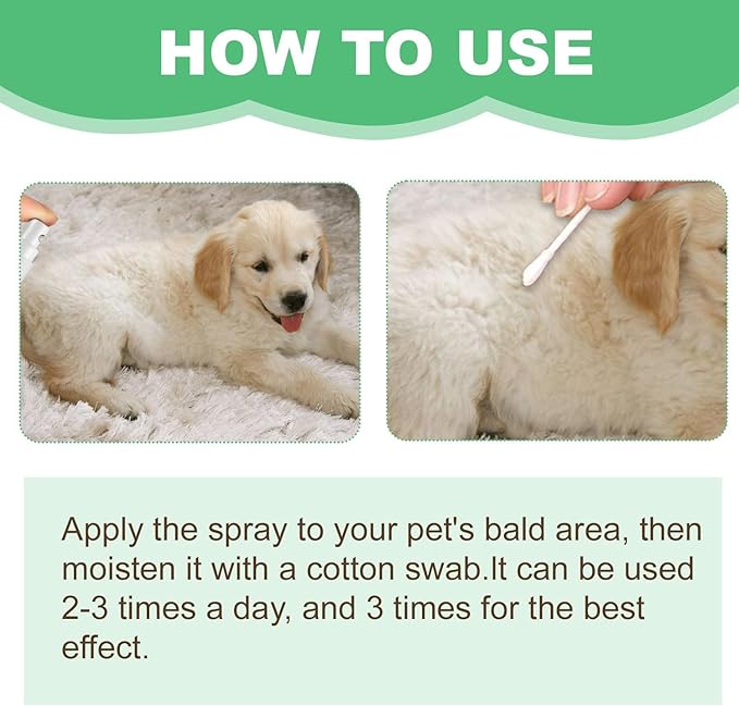 Leave-in Conditioning Spray for Dogs & Cats, 30ml - Tangle & Shed Control with Natural Oils, Promotes Shiny, Silky Coat & Soothes Skin