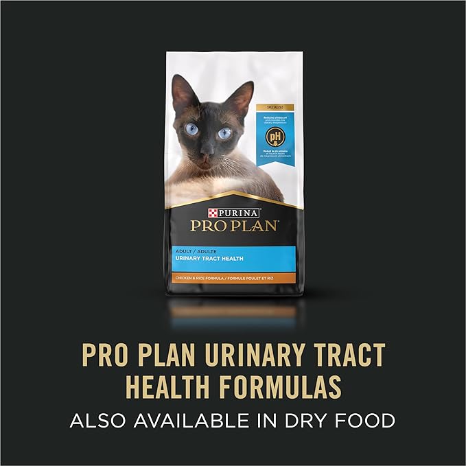 Purina Pro Plan Urinary Tract Cat Food Wet Pate,Urinary Tract Health Ocean Whitefish Entree - 3 oz. Pull-Top Cans,(Pack of 48)