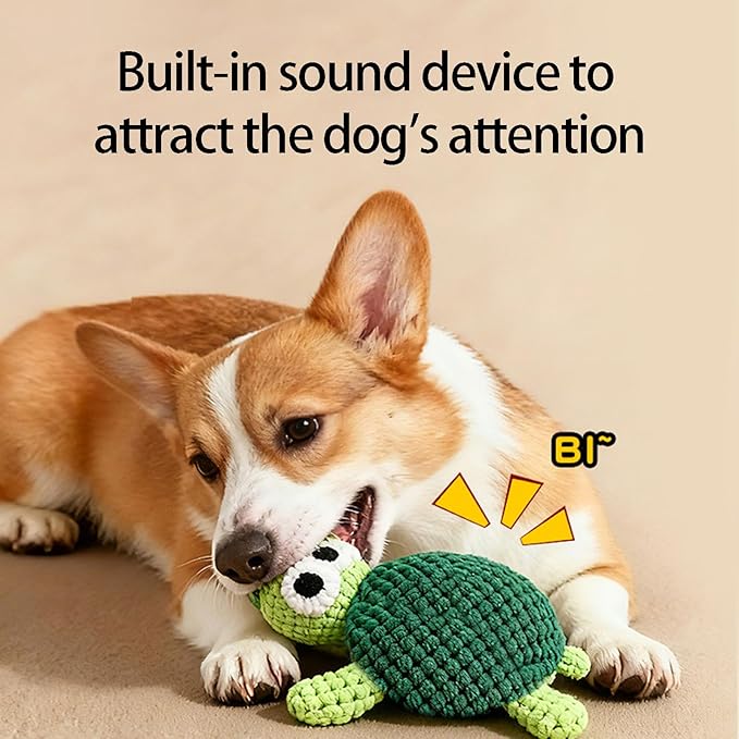 Dog Squeaky Chew Toy Interactively Teeth Pet Training Sounds Supply Sound-Making Chew Interactive Teeth Training Enrichment
