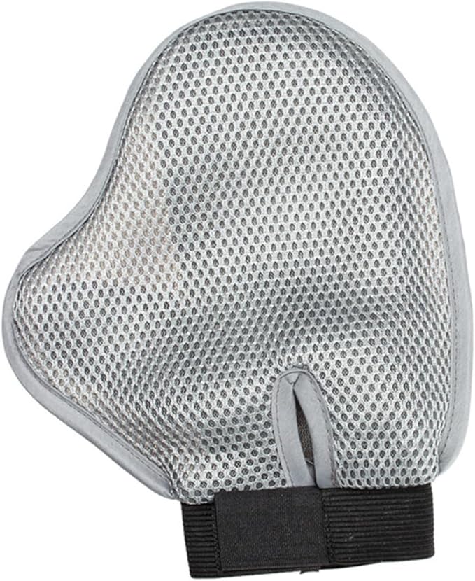 Pet Grooming Glove Mitt for Dogs Cats Deshedding Brush Massage Tool Glove Gentle for Types of Fur