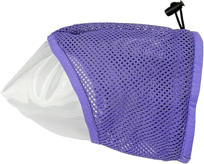 Cat Muzzle – Anti Bite Breathable Mesh Face Cover, Adjustable Strap Design, Lightweight Soft Material, Secure Head Fit Structure, Safe Restraint Control Function | Cat Grooming Nail Trimming Scratch P