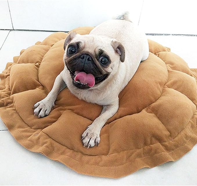 Windproof Warm Pet Bed House Drawstring Design Washable Soft Cushions Kennel for Small Dogs Cats Pet Supplies Dog Sleeping Outside Dog Sleeping Indoor