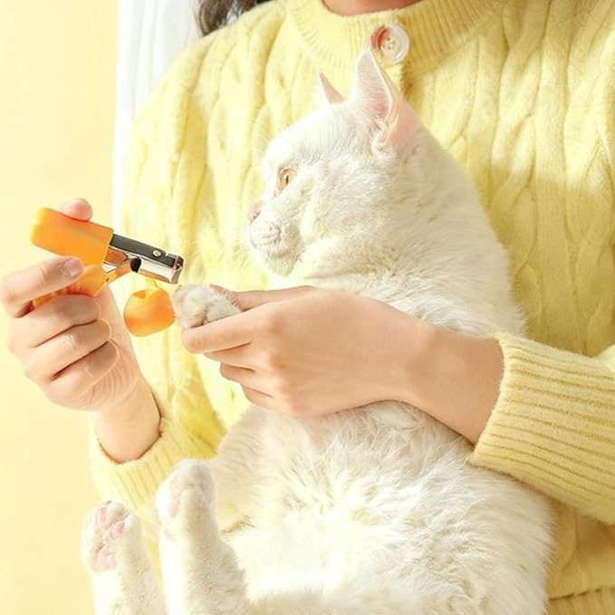 Pet Nail Clippers | Cat Toenail Grooming Tool - Cat Nail Clippers Cutter | for Pet Parents Animal Lovers Groomers Veterinary Clinics Home Salon Shelter Travel Caregivers Daily Routine