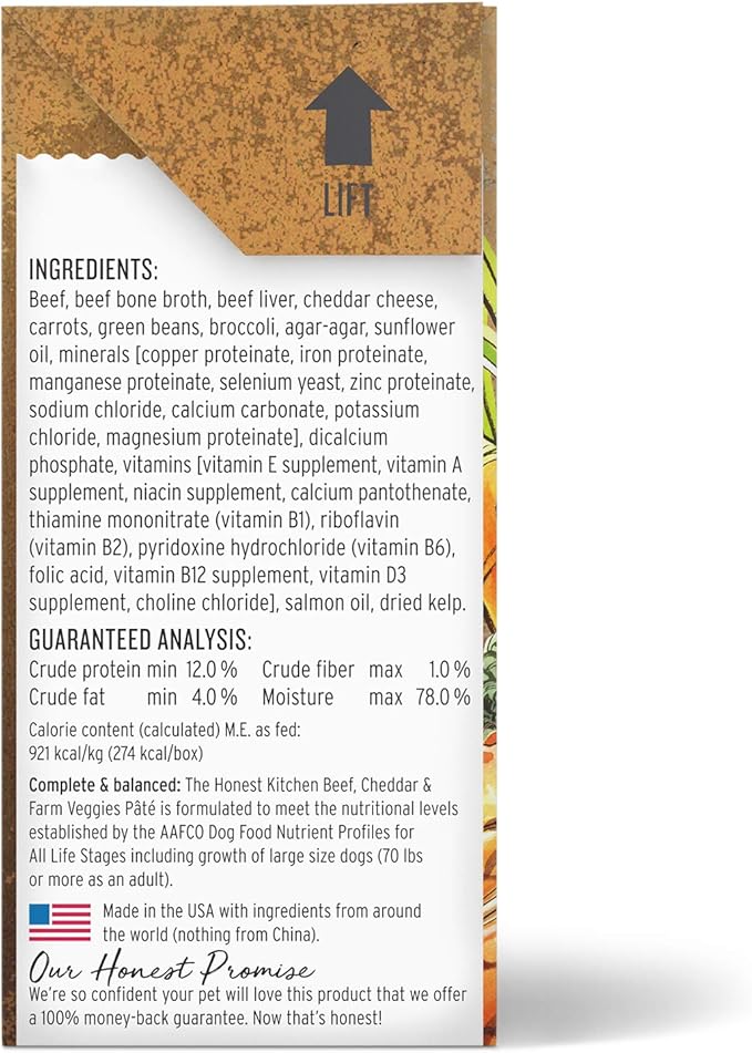 The Honest Kitchen Human Grade Wet Dog Food (Pack of 6)