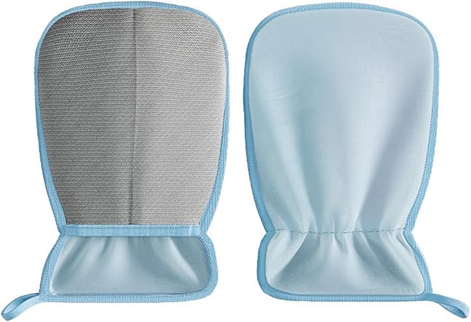 Pet Hair Removal Glove Cat Hair Remover Portable Pet Supplies Multipurpose Efficient Grooming Glove Easy Cleaning for Couch, Blue